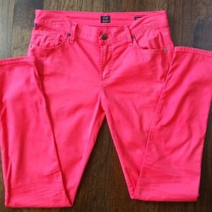 28 Citizens of Humanity Thompson Pink Skinny Jeans